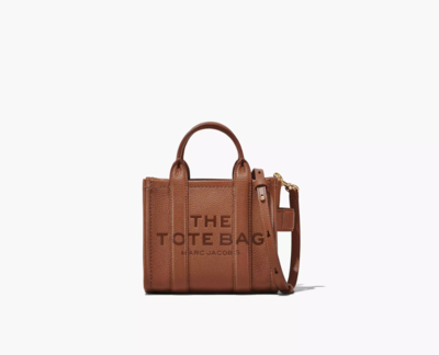 BOLSO TOTE MINI DE CUERO ARGAN OIL